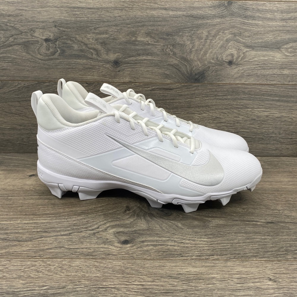 Nike Alpha Menace 4 Shark Footballl Cleats Mens 16 White FN0028-101